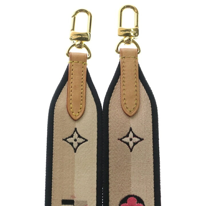 Louis Vuitton Jacquard Bandouliere Strap Canvas Tan for speedy 20