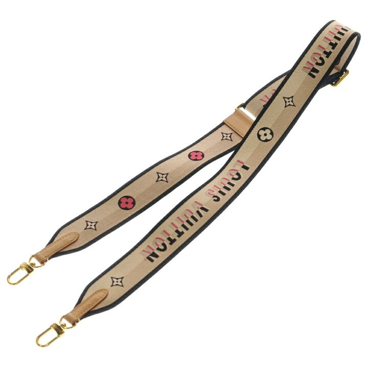 Louis Vuitton Jacquard Bandouliere Strap Canvas Tan for speedy 20