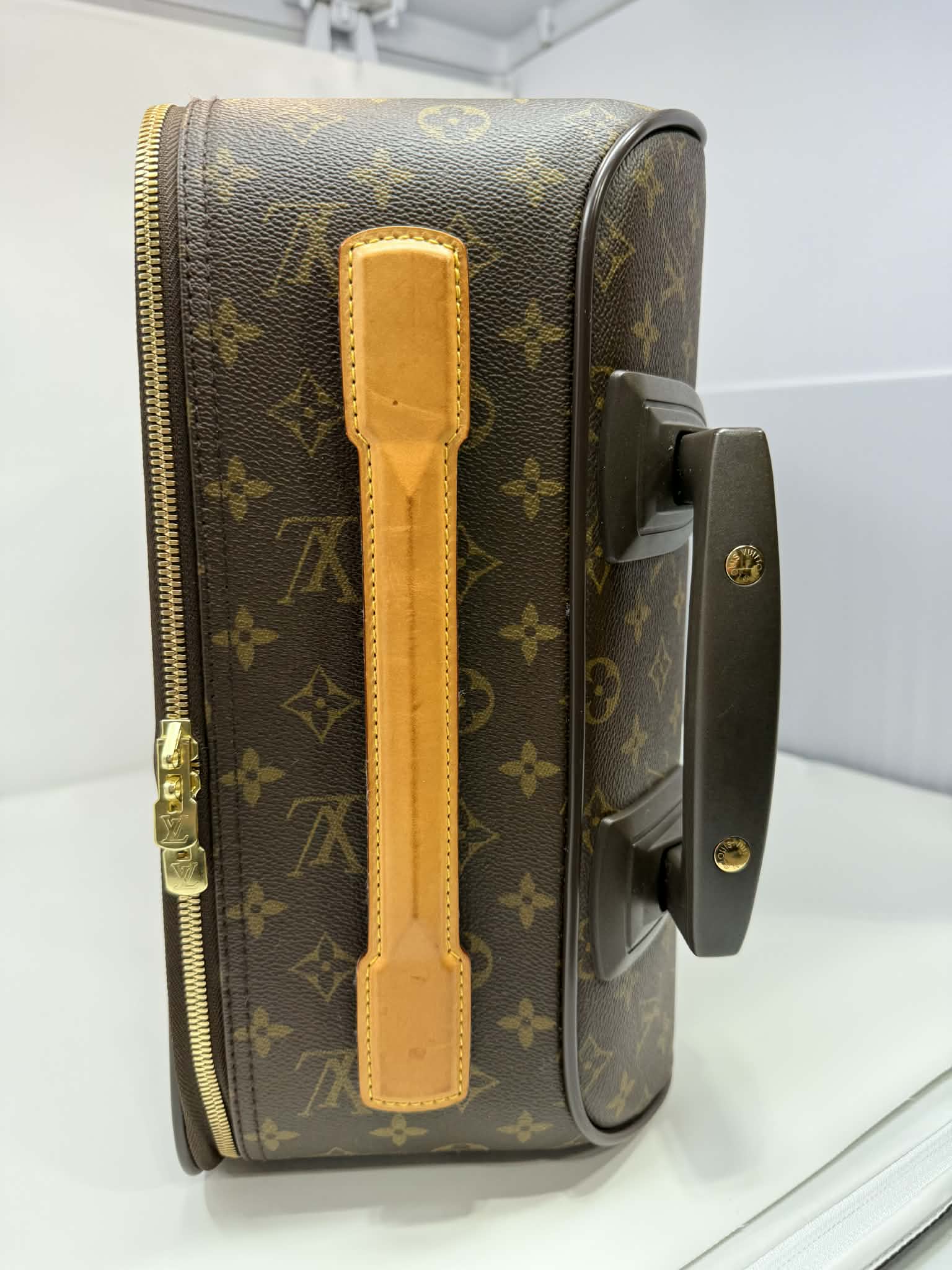 Louis Vuitton Damier Ebene Pegase 45 Rolling Luggage
