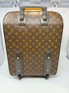 Louis Vuitton Damier Ebene Pegase 45 Rolling Luggage