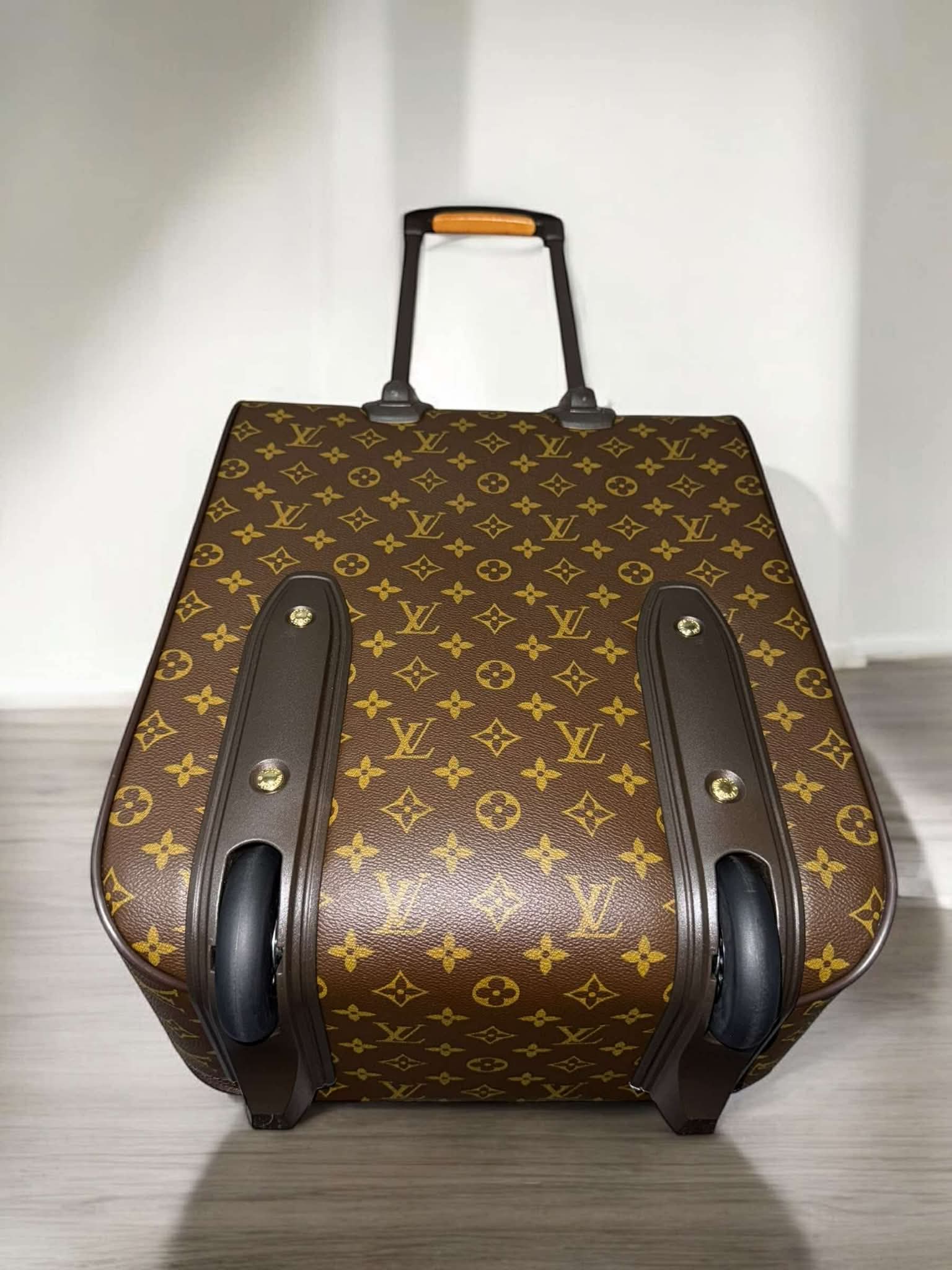 Louis Vuitton Damier Ebene Pegase 45 Rolling Luggage