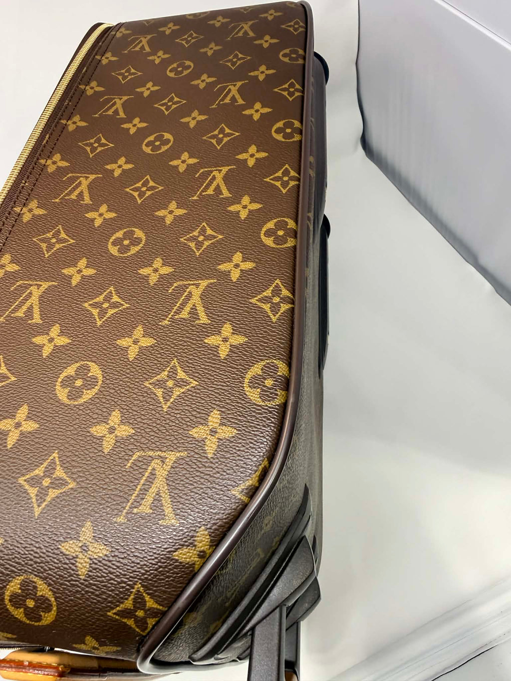 Louis Vuitton Damier Ebene Pegase 45 Rolling Luggage