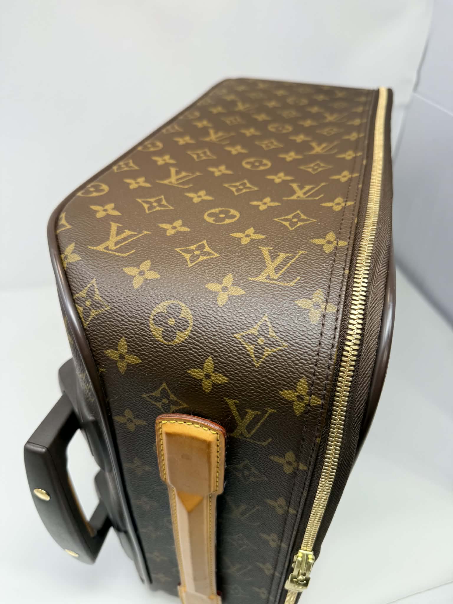 Louis Vuitton Damier Ebene Pegase 45 Rolling Luggage