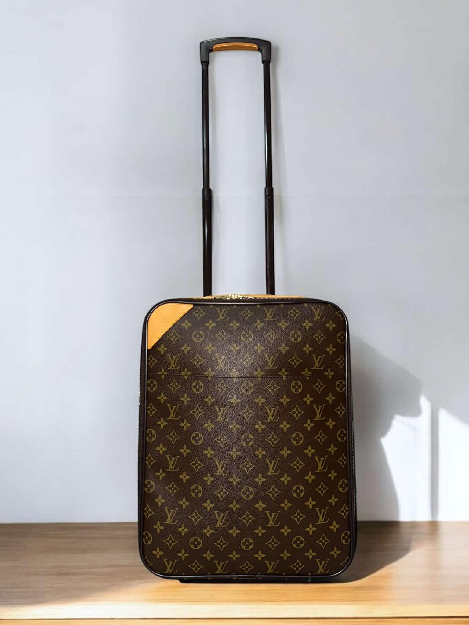 Louis Vuitton Damier Ebene Pegase 45 Rolling Luggage