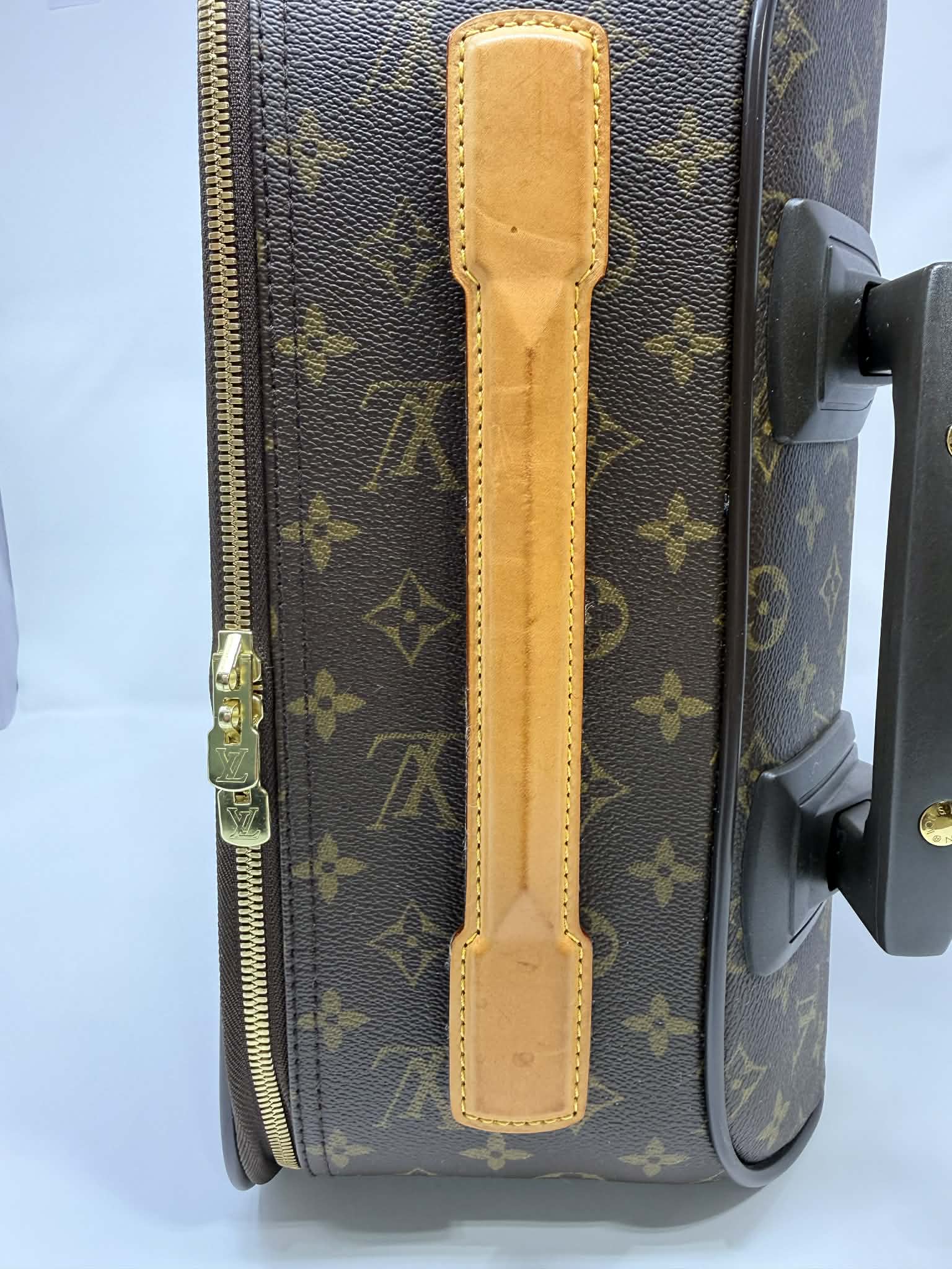 Louis Vuitton Damier Ebene Pegase 45 Rolling Luggage