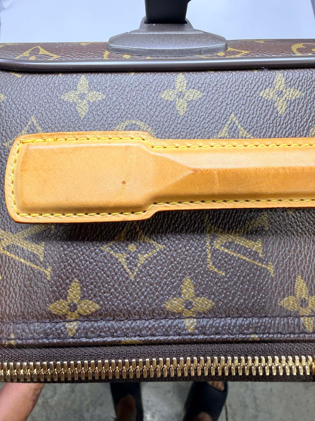 Louis Vuitton Damier Ebene Pegase 45 Rolling Luggage
