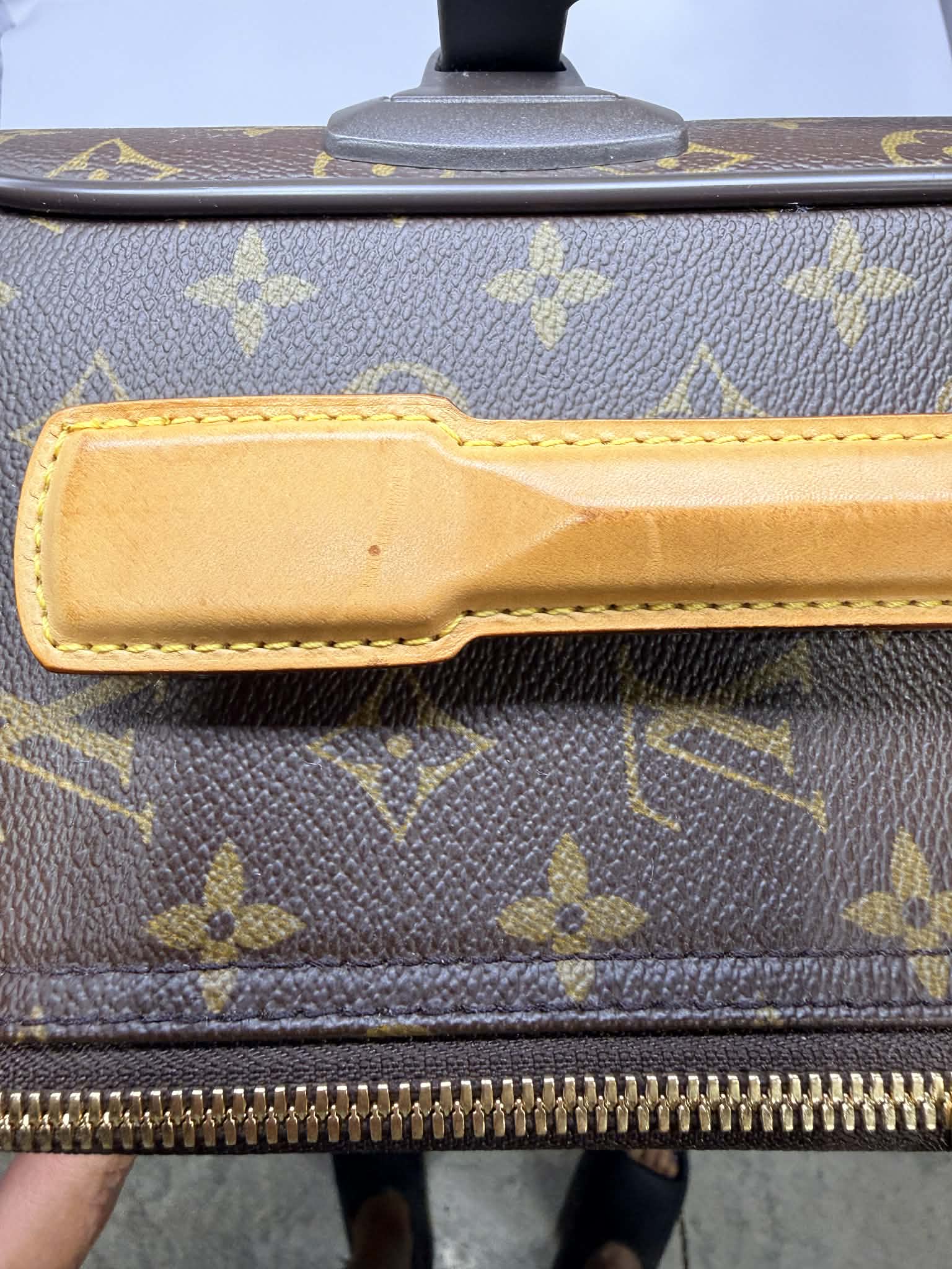 Louis Vuitton Damier Ebene Pegase 45 Rolling Luggage