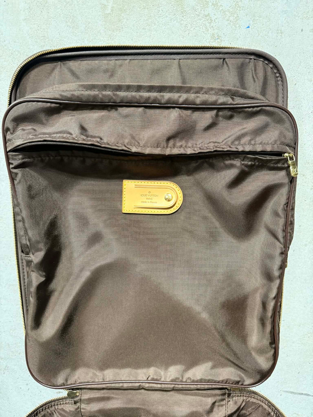 Louis Vuitton Damier Ebene Pegase 45 Rolling Luggage