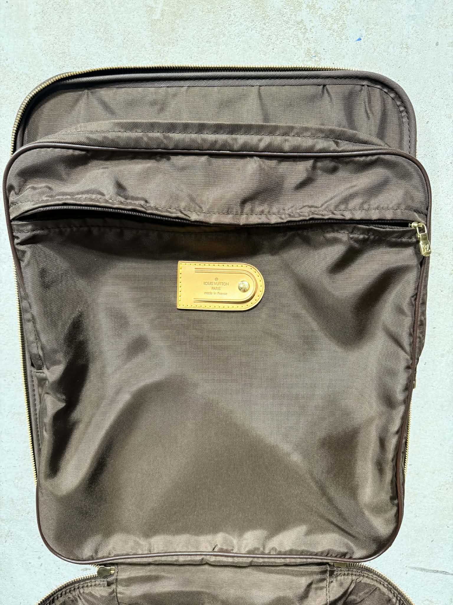Louis Vuitton Damier Ebene Pegase 45 Rolling Luggage