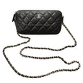 Chanel Black Caviar WOC w/ Silver Hardware