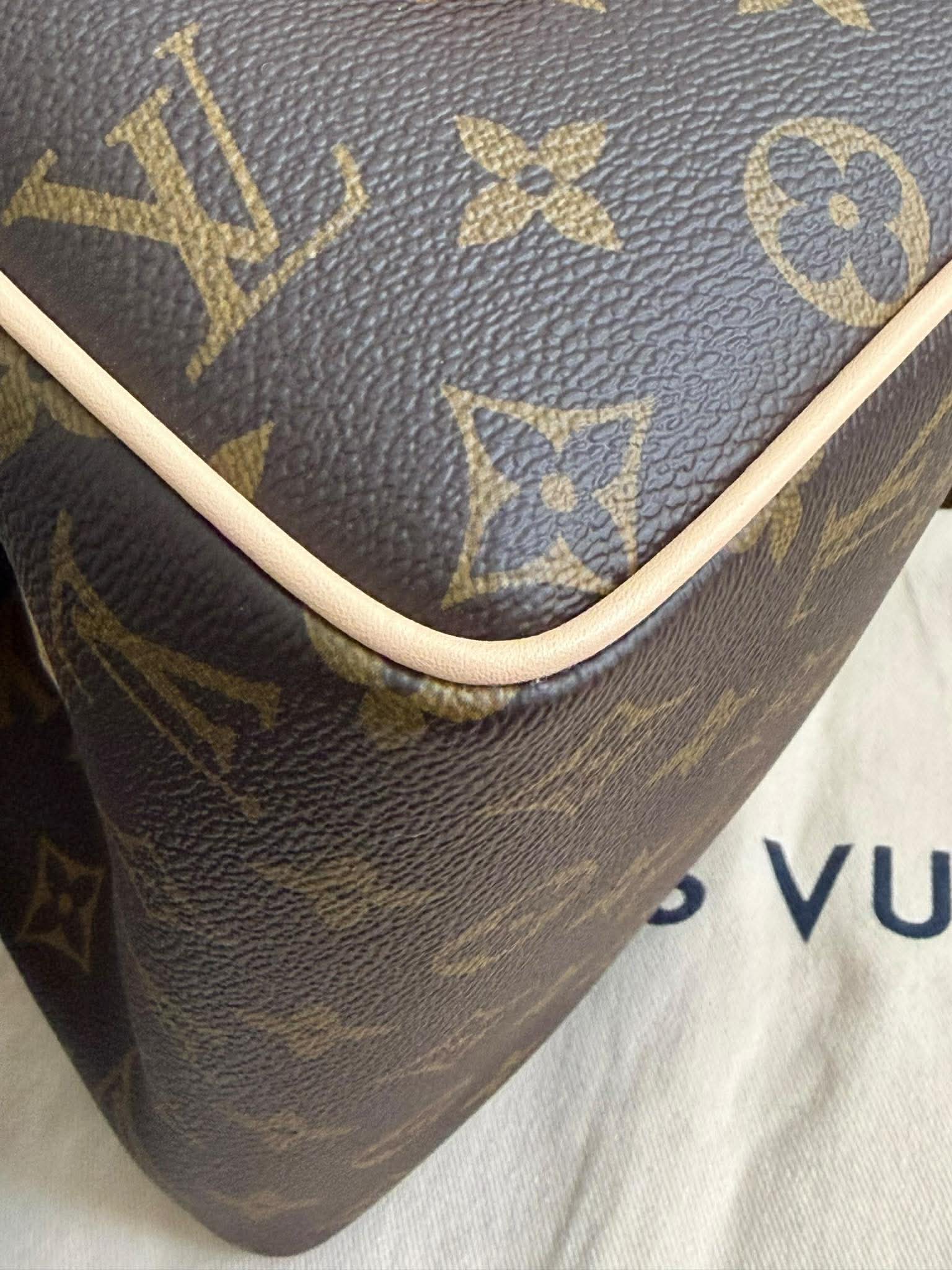 Louis Vuitton Monogram Speedy 20 Bando