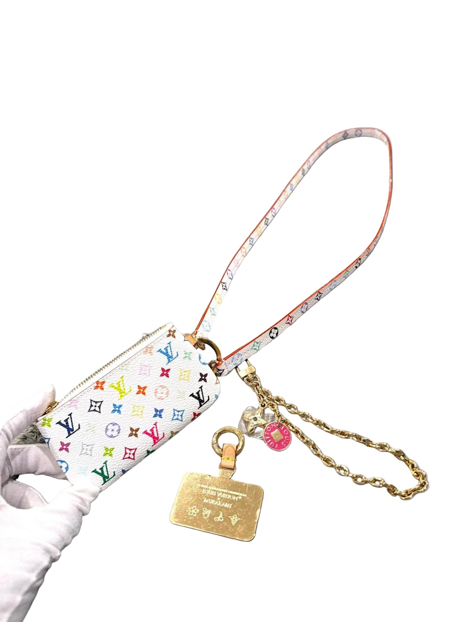 Louis Vuitton	Takashi Murikami Phone Holder/ Card Charm