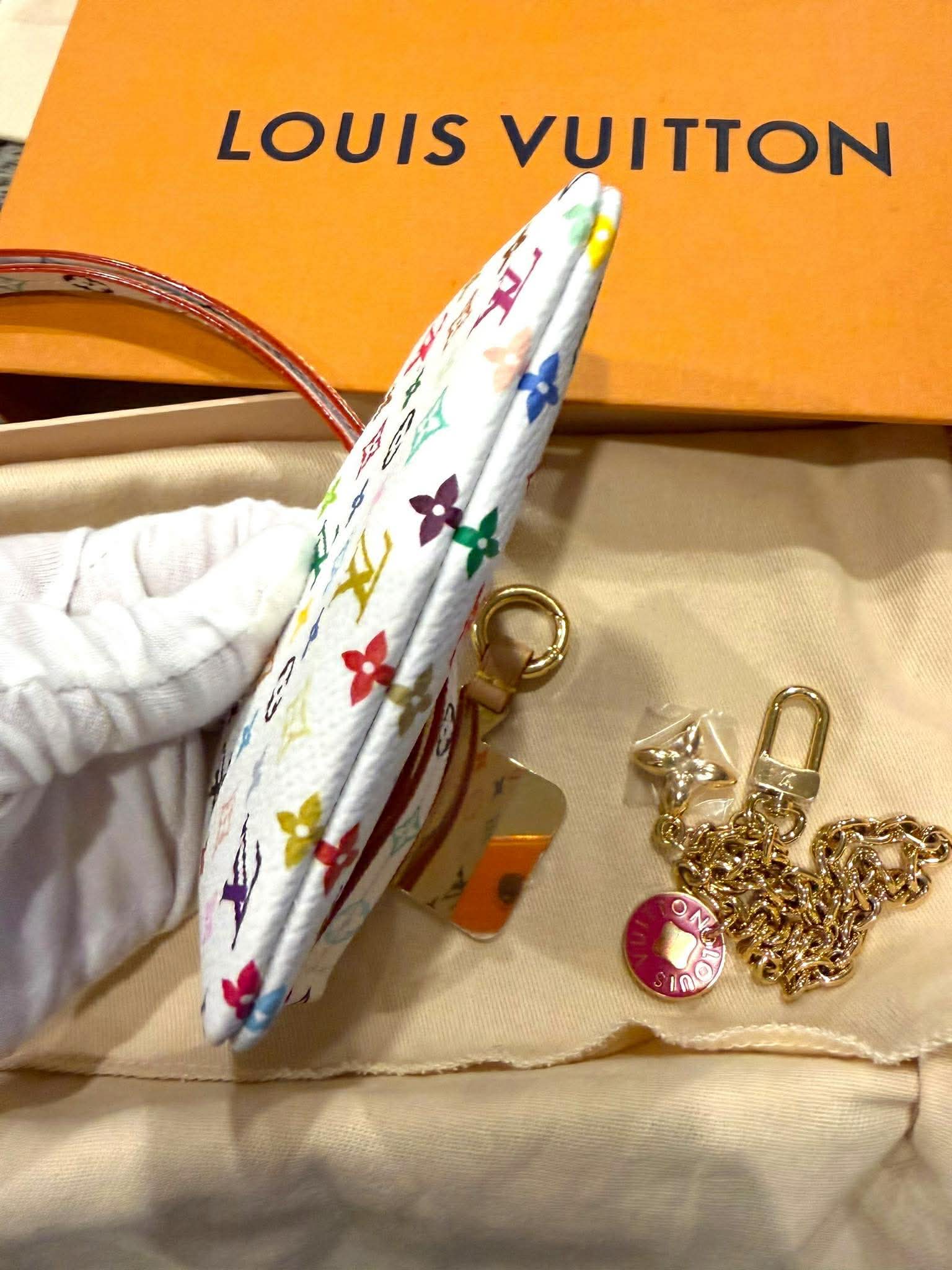 Louis Vuitton	Takashi Murikami Phone Holder/ Card Charm