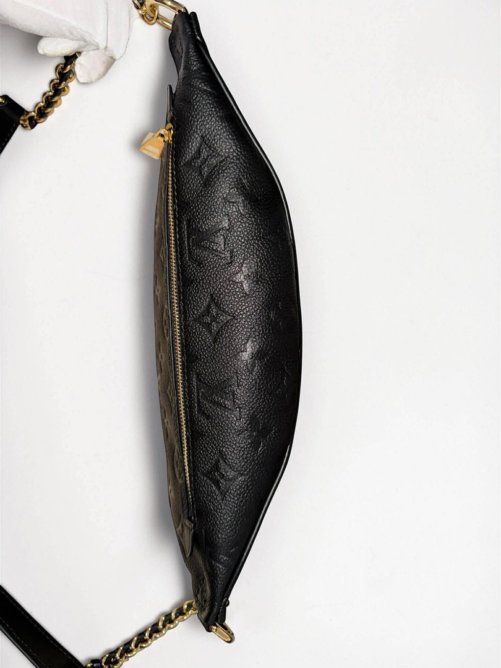 Louis Vuitton	High Rise Black Empriente Leather