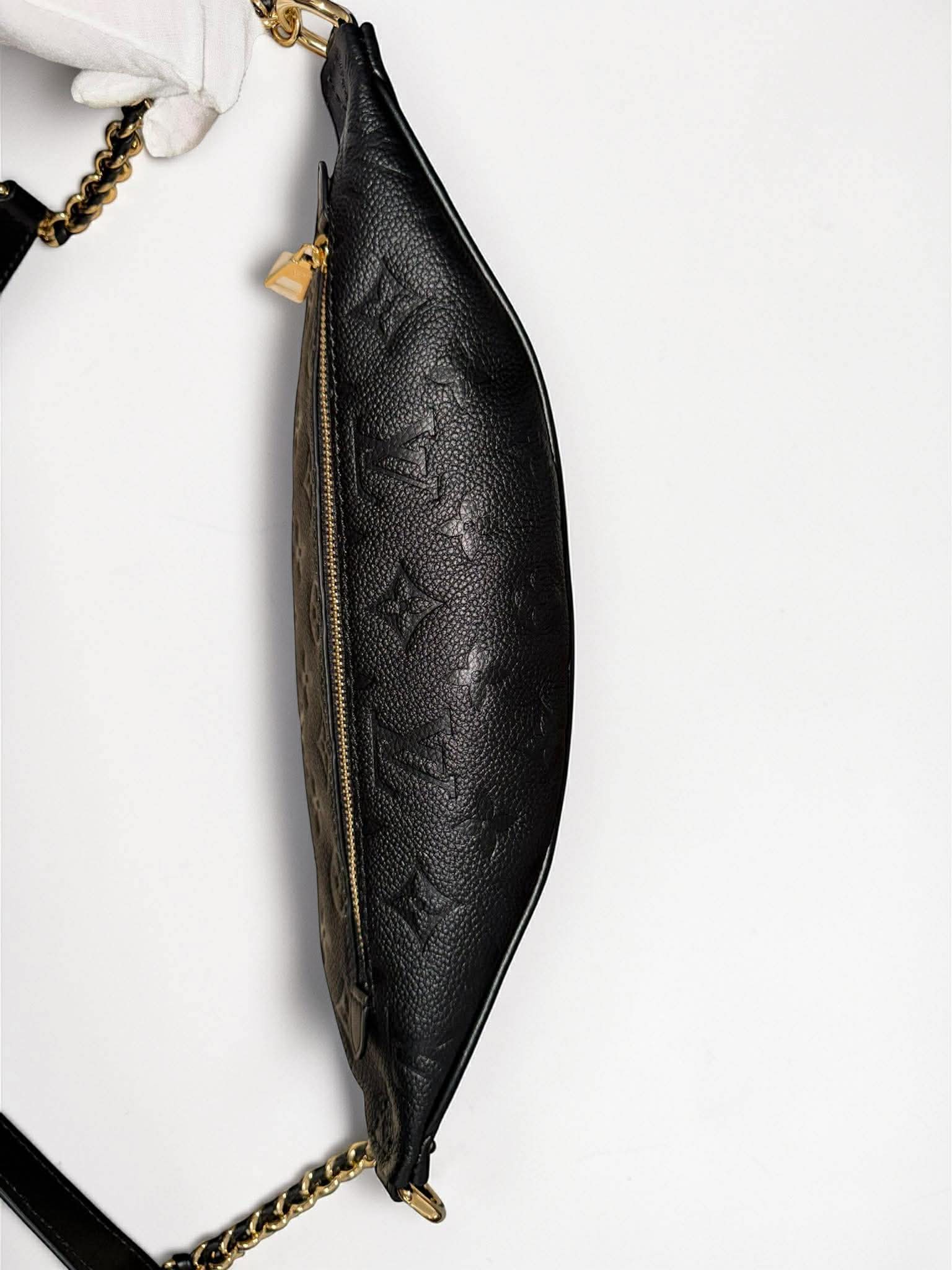 Louis Vuitton	High Rise Black Empriente Leather
