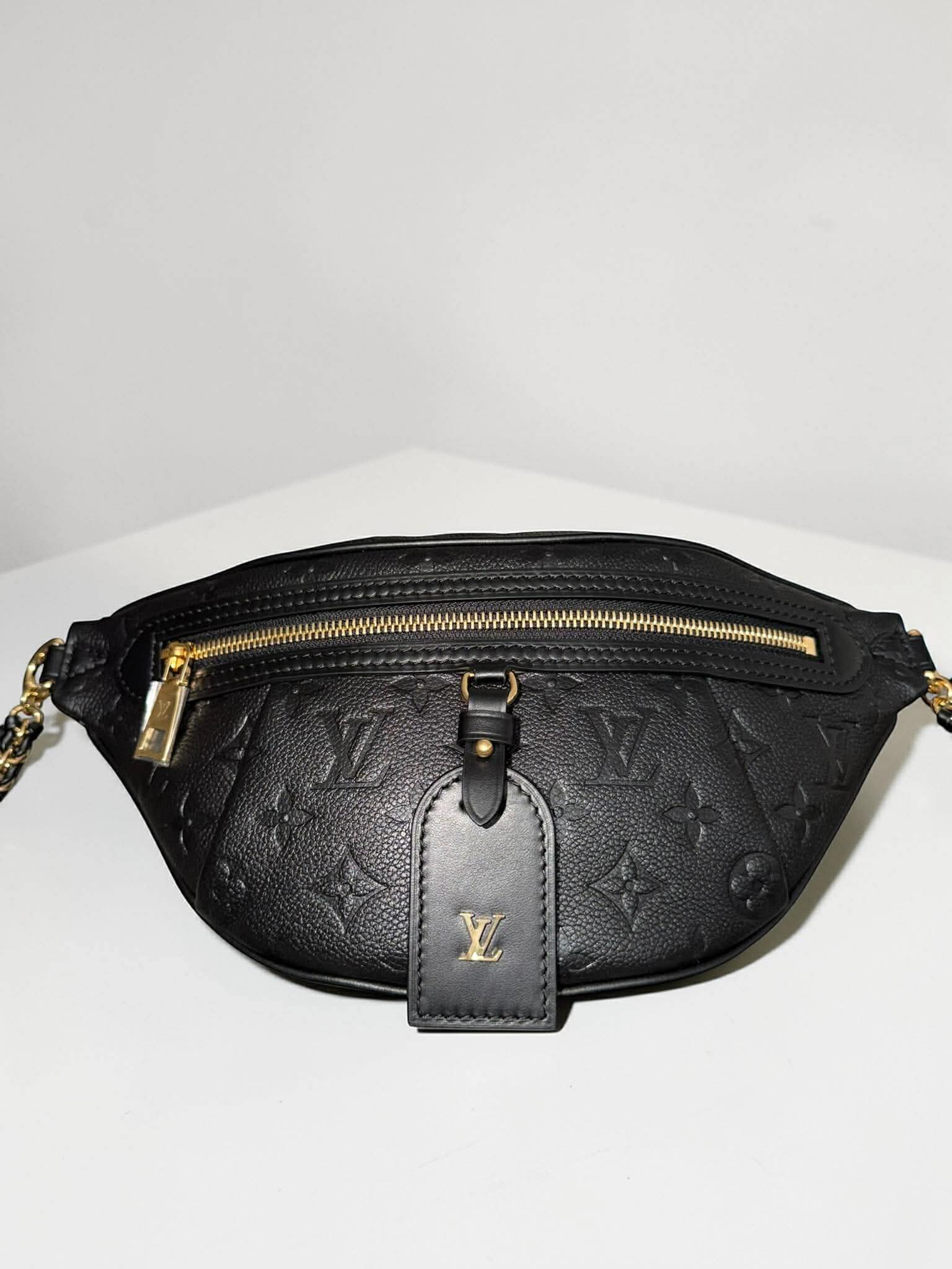 Louis Vuitton	High Rise Black Empriente Leather