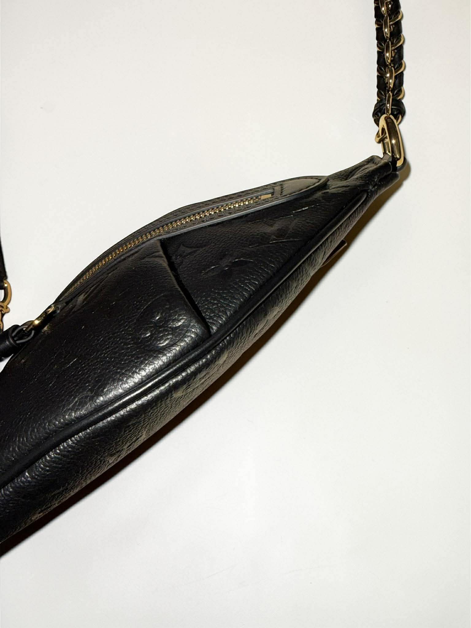 Louis Vuitton	High Rise Black Empriente Leather