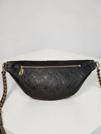 Louis Vuitton	High Rise Black Empriente Leather