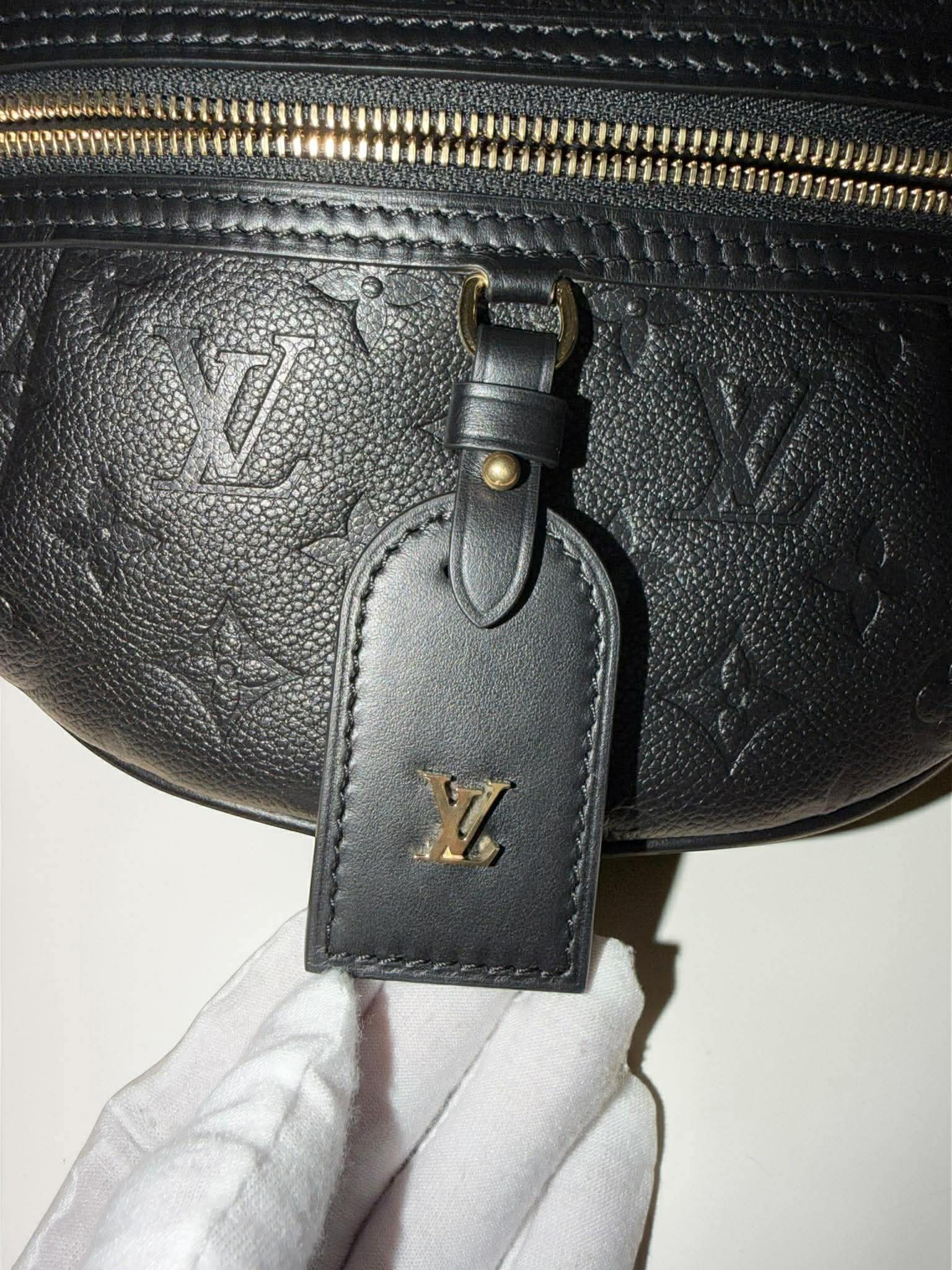 Louis Vuitton	High Rise Black Empriente Leather