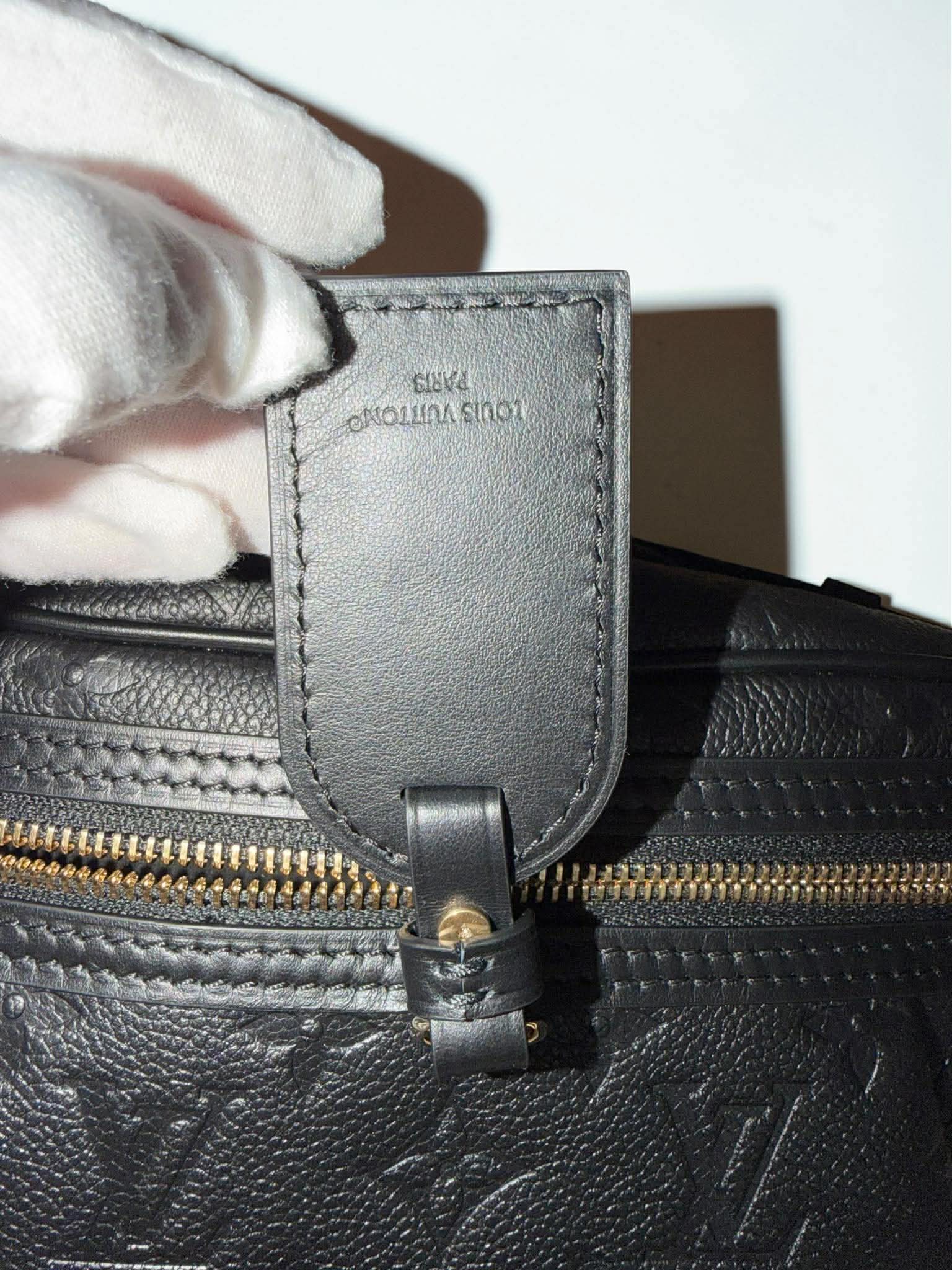 Louis Vuitton	High Rise Black Empriente Leather