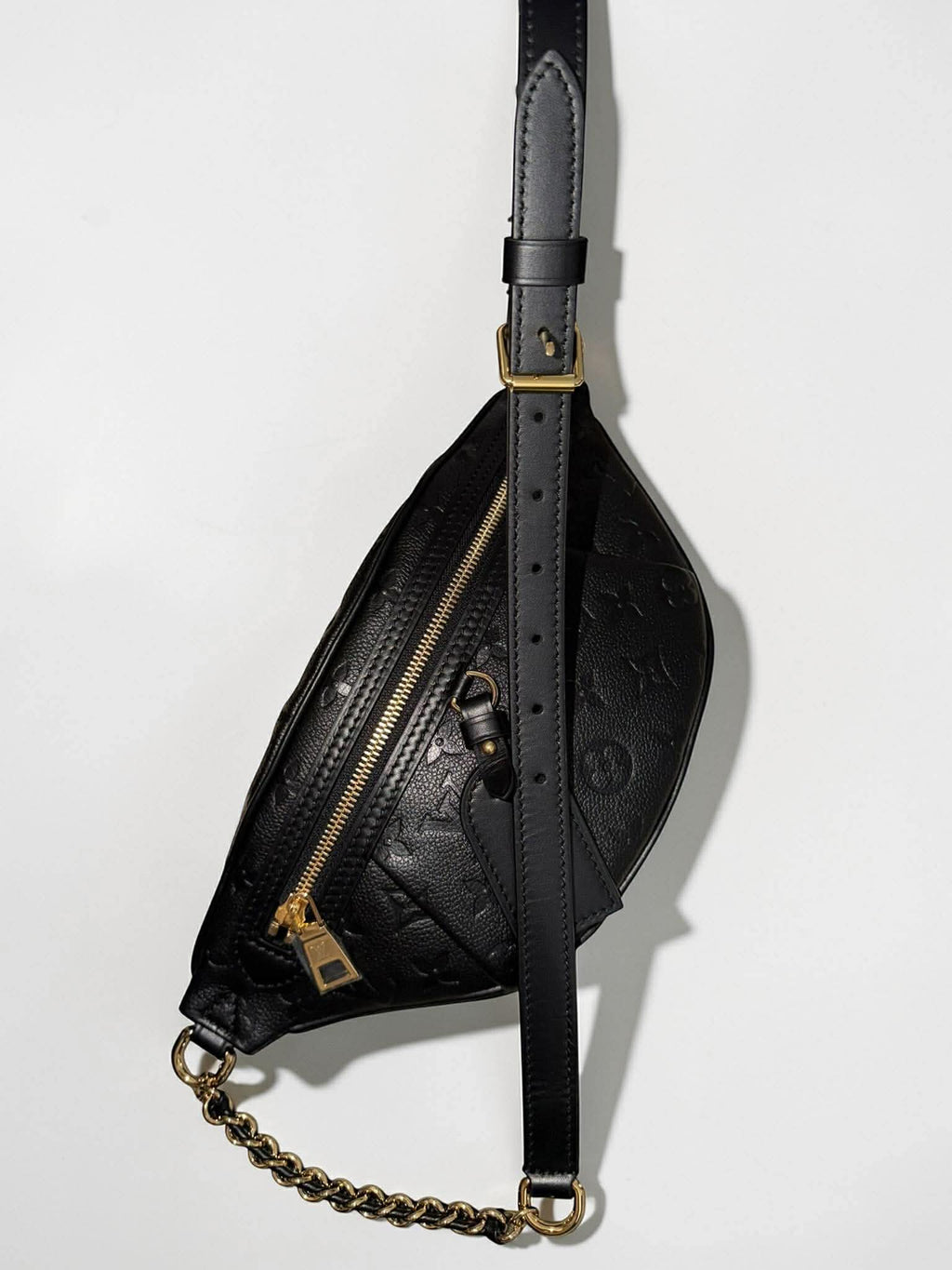 Louis Vuitton	High Rise Black Empriente Leather