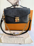 Louis Vuitton Empreinte Black East West Pochette Metis