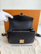 Louis Vuitton Empreinte Black East West Pochette Metis