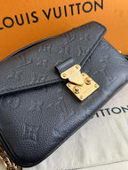 Louis Vuitton Empreinte Black East West Pochette Metis