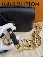 Louis Vuitton Empreinte Black East West Pochette Metis