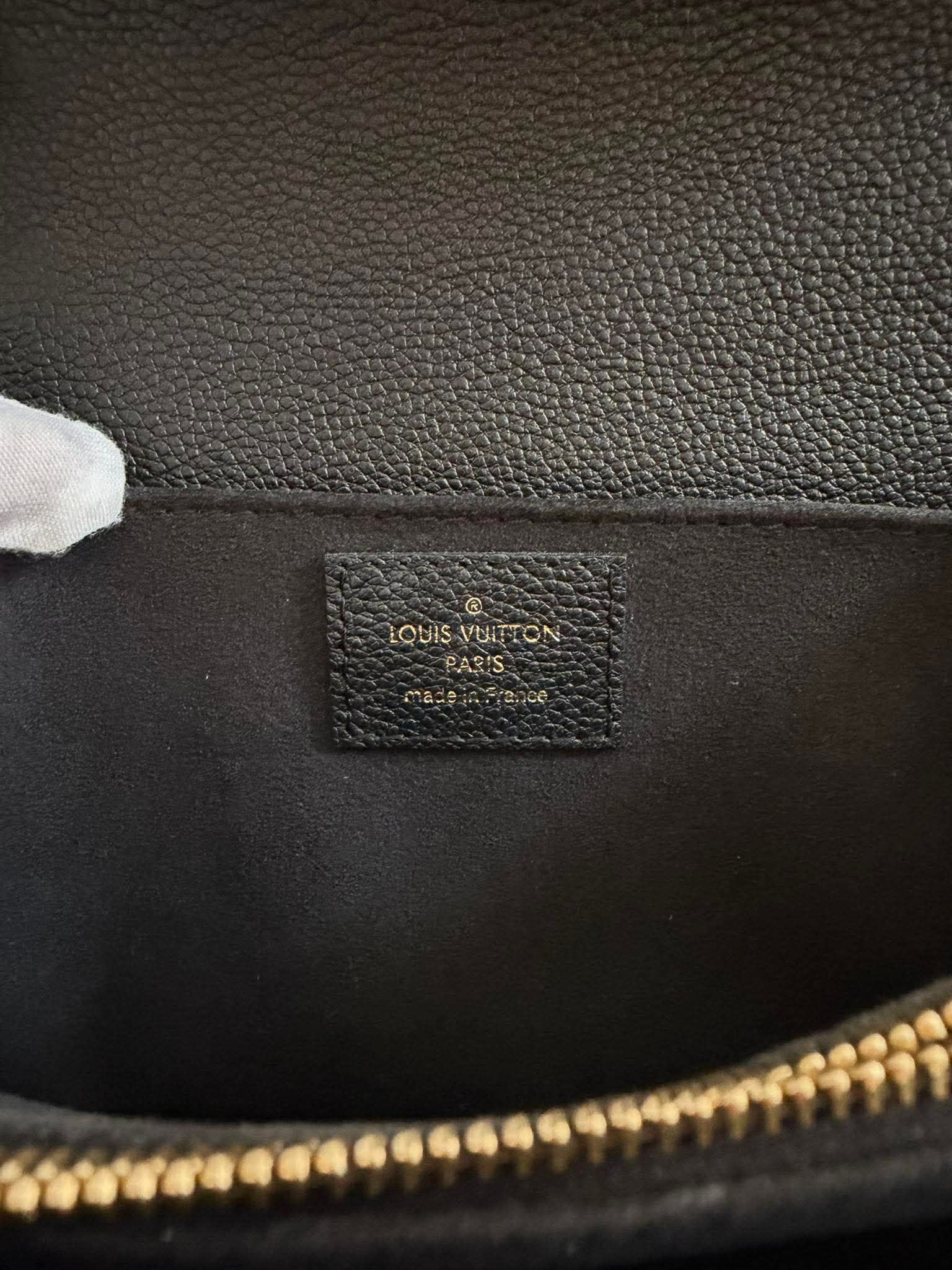 Louis Vuitton Empreinte Black East West Pochette Metis