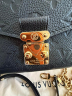 Louis Vuitton Empreinte Black East West Pochette Metis