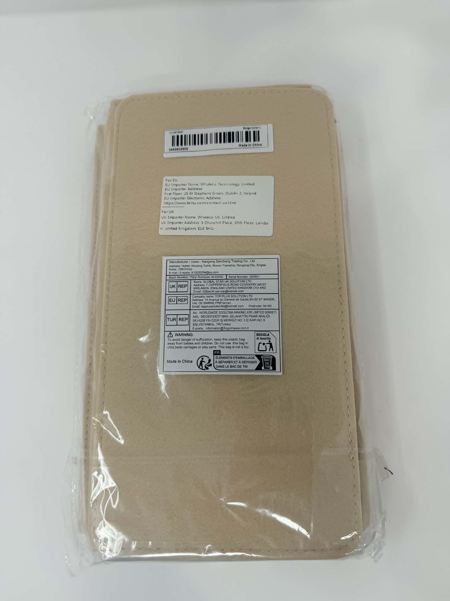 Bag Organizer
