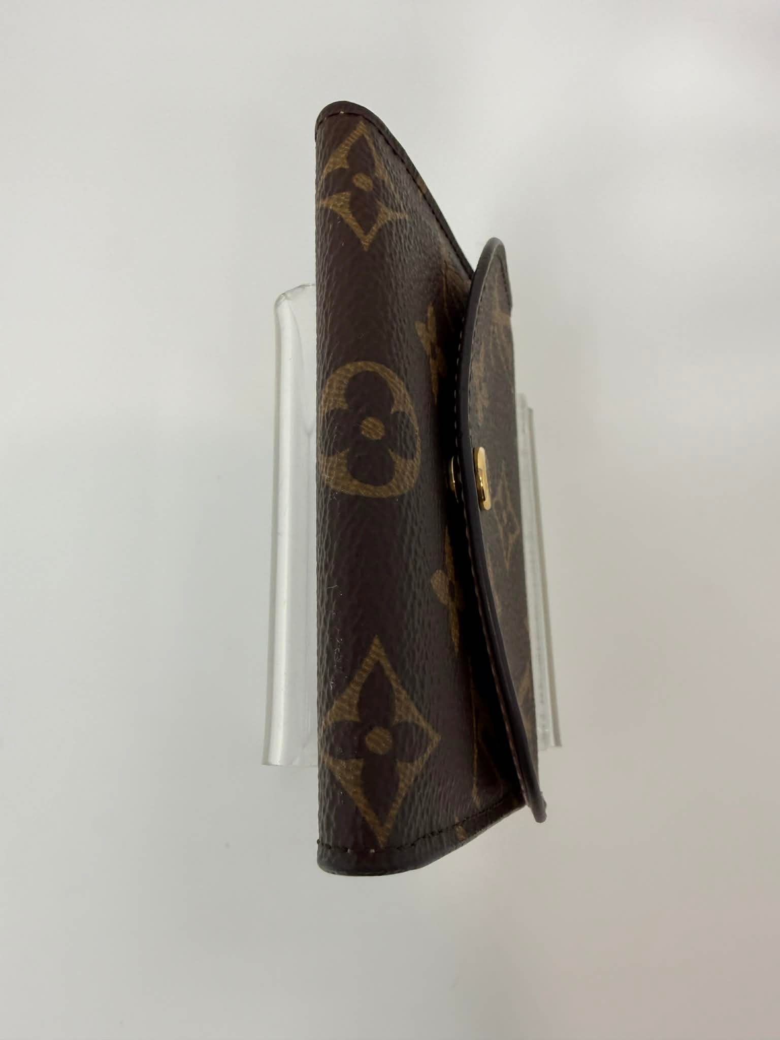 Louis Vuitton	Rosalie Monogram Coated Canvas Wallet w Pink Interior