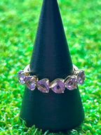 Amethyst 18K Yellow Gold Ring Size 6.75