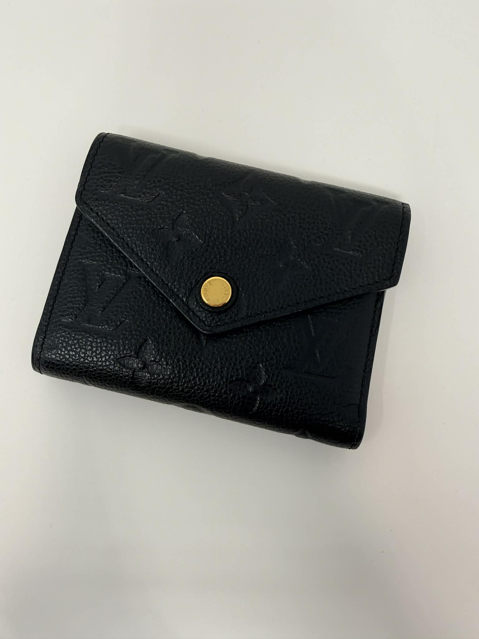 Louis Vuitton Empreinte Victorine Black Wallet