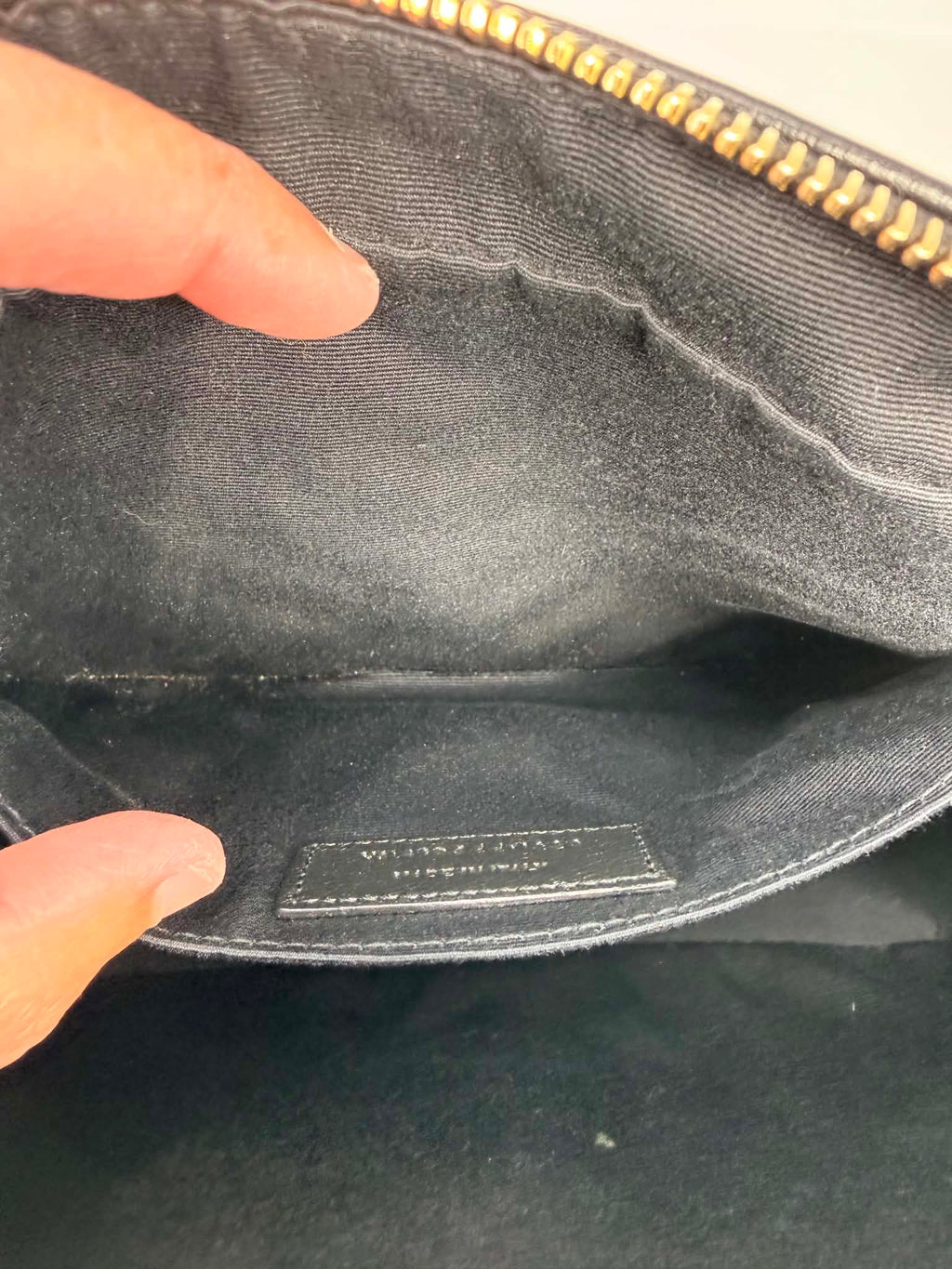 Saint Laurent Calfskin Matelasse Monogram Lou Camera Bag Black