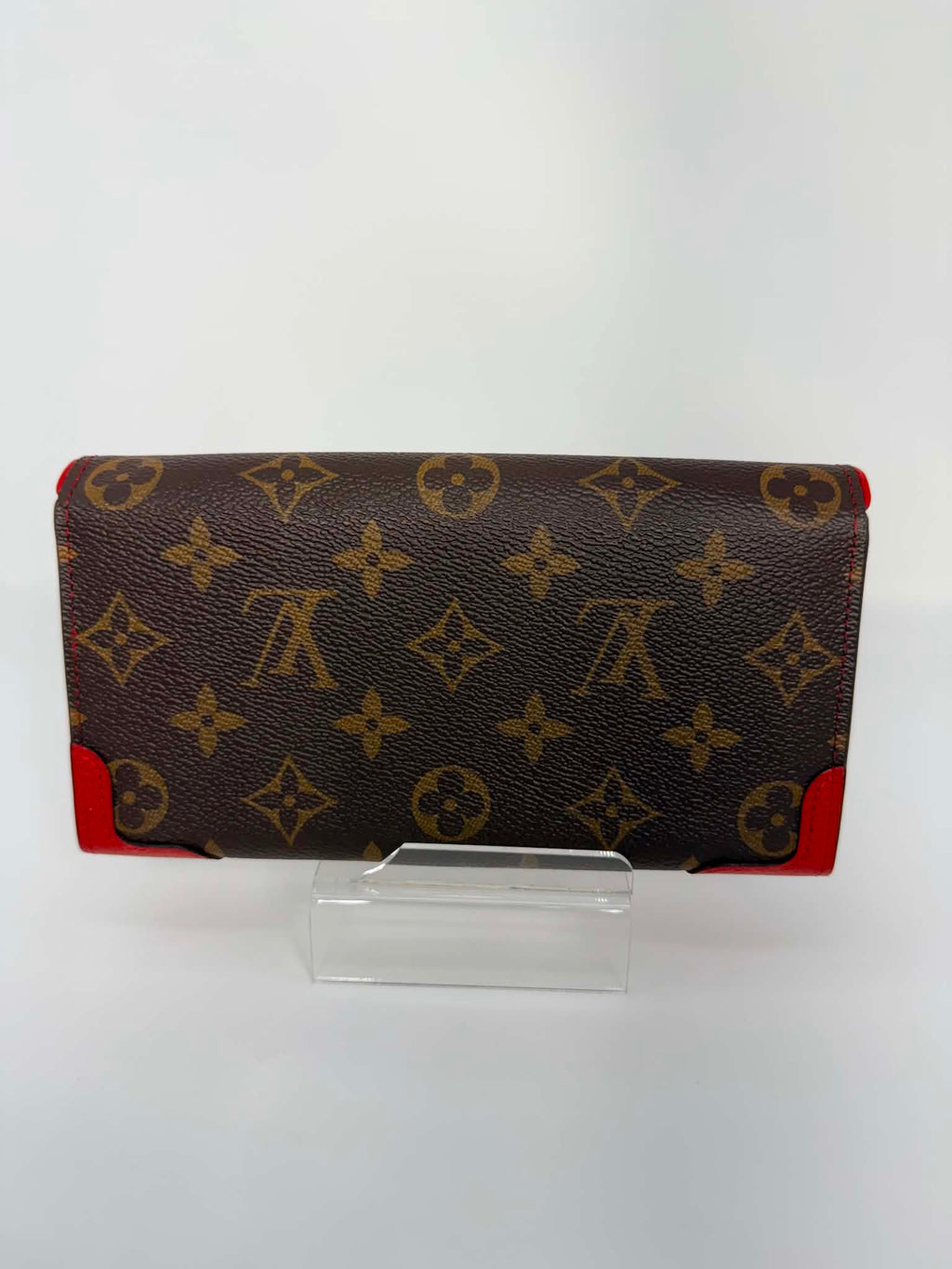 Louis Vuitton Monogram Sarah Retiro Wallet Cherry