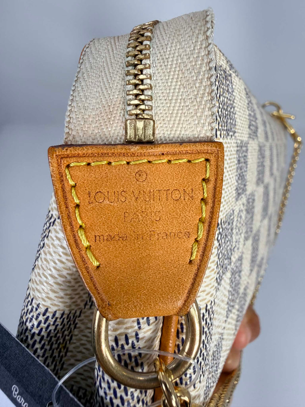 Louis Vuitton Damier Azur Eva Clutch