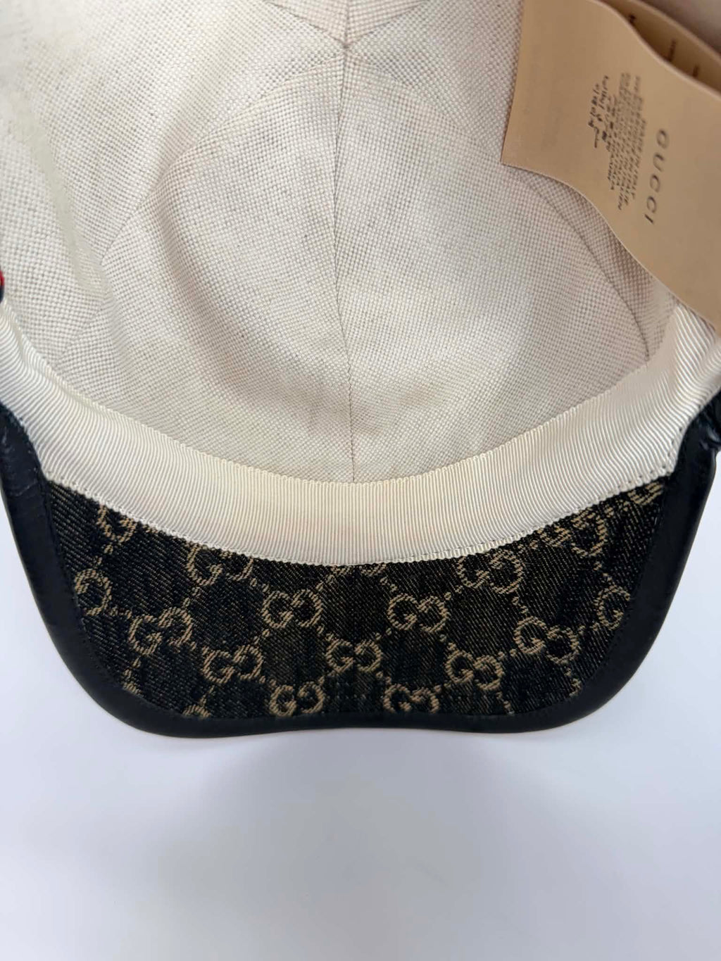Gucci Denim Baseball Cap/Hat M 58cm J0137
