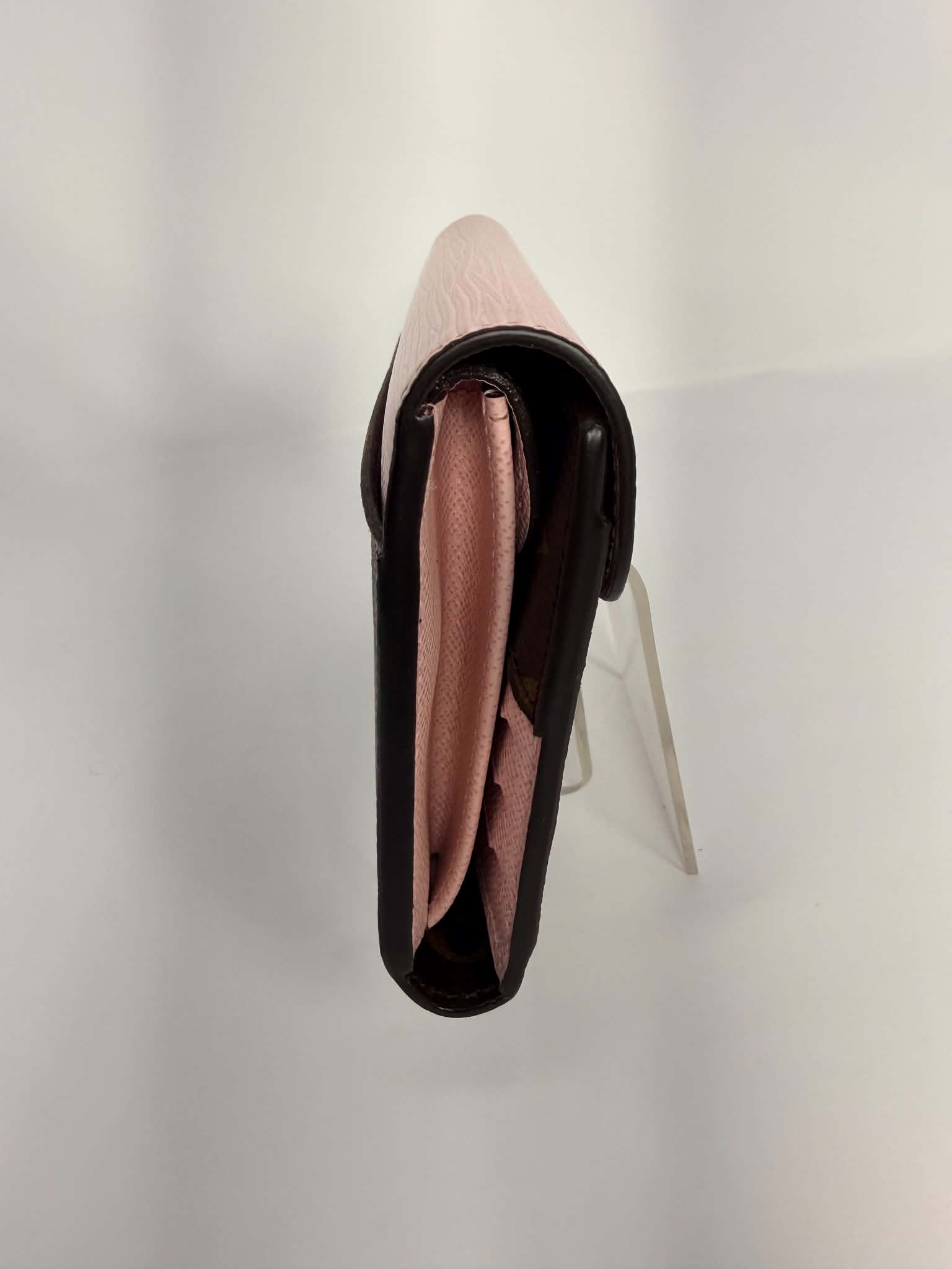 Louis Vuitton Marie-Lou Long Wallet Pink and Monogram