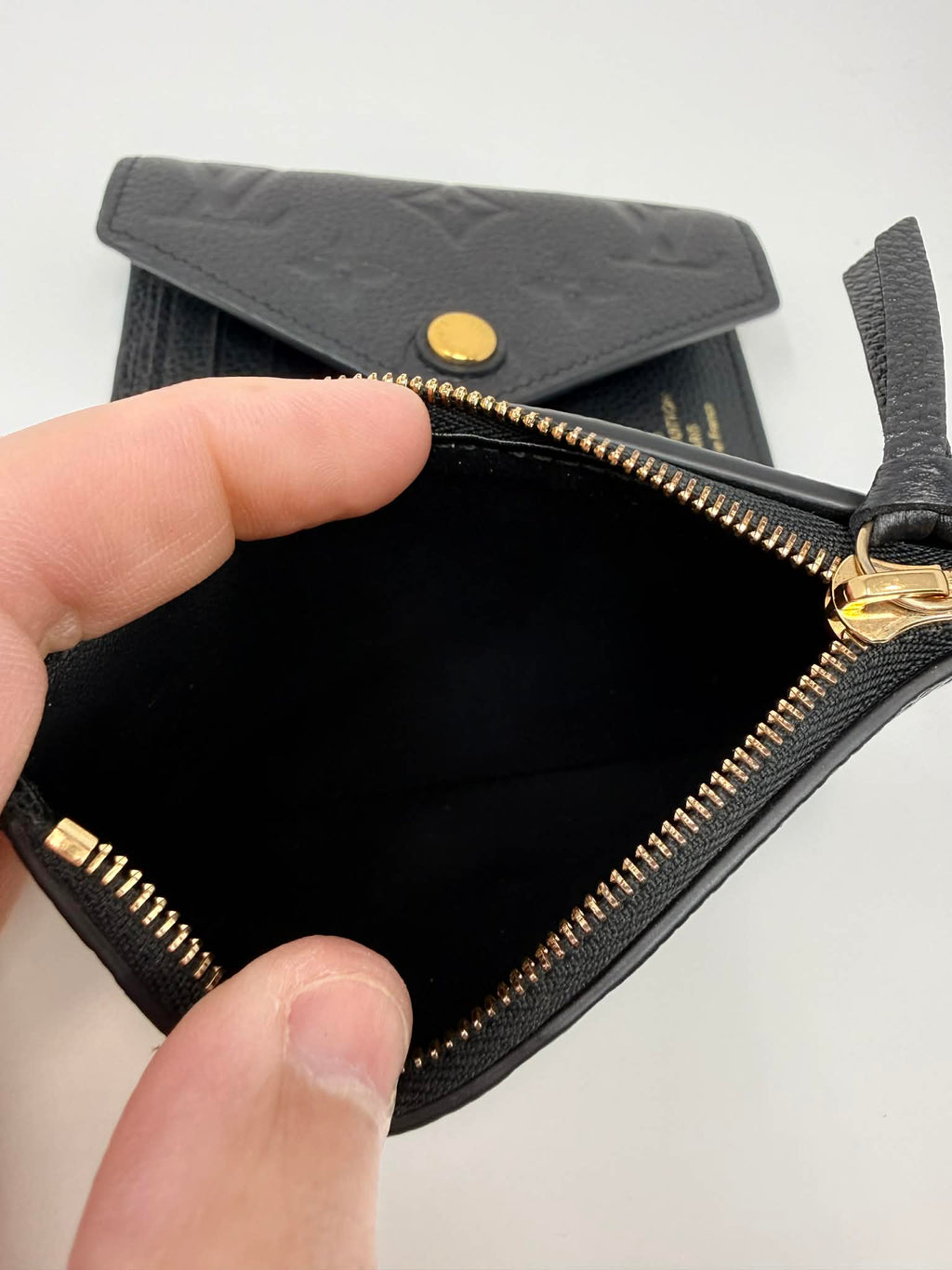 Louis Vuitton Empreinte Victorine Black Wallet