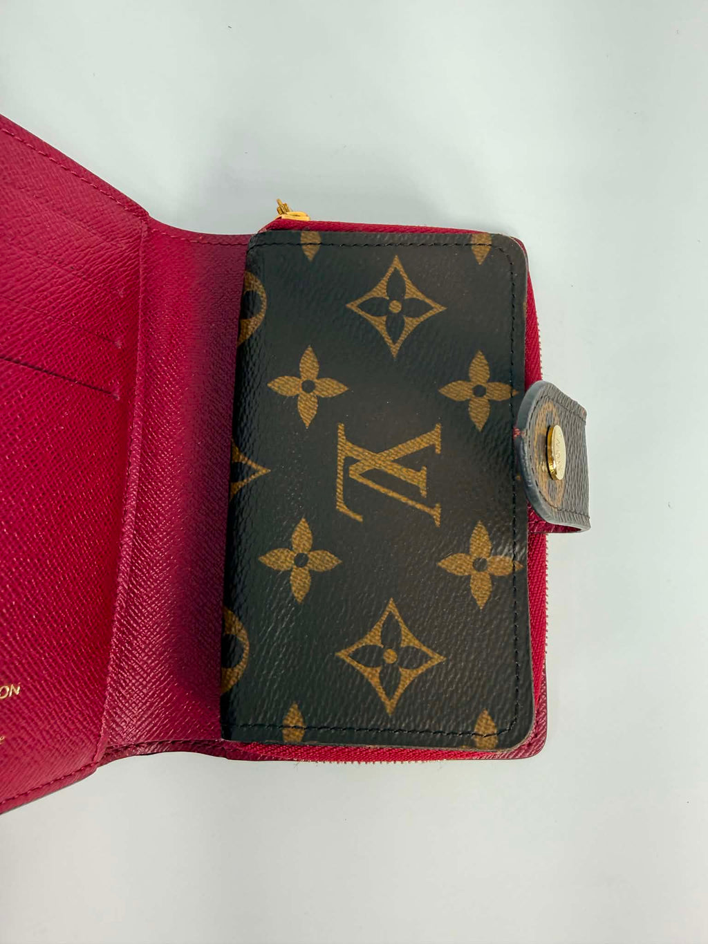 Louis Vuitton Monogram Juliette Wallet Fuchsia