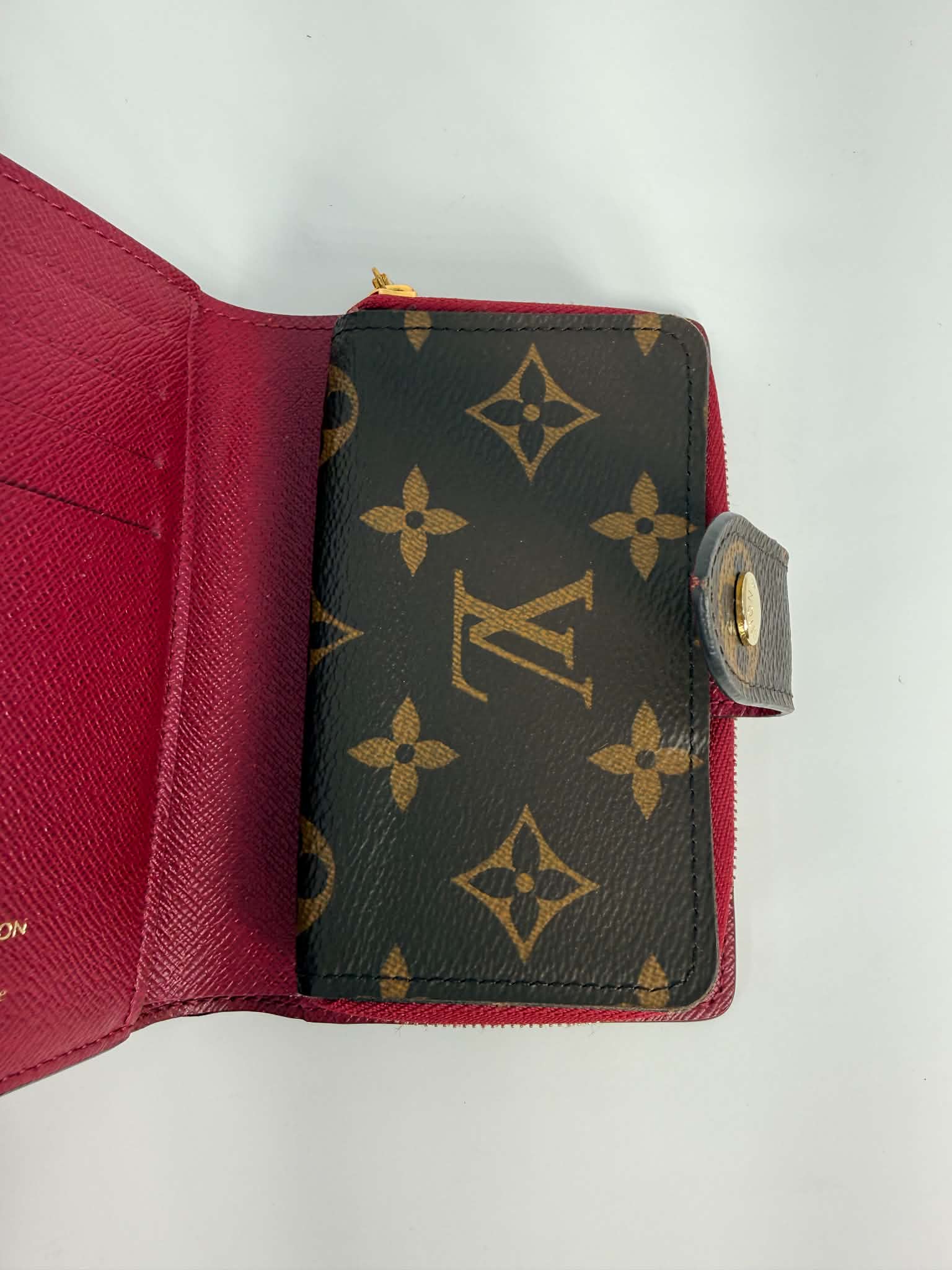 Louis Vuitton Monogram Juliette Wallet Fuchsia