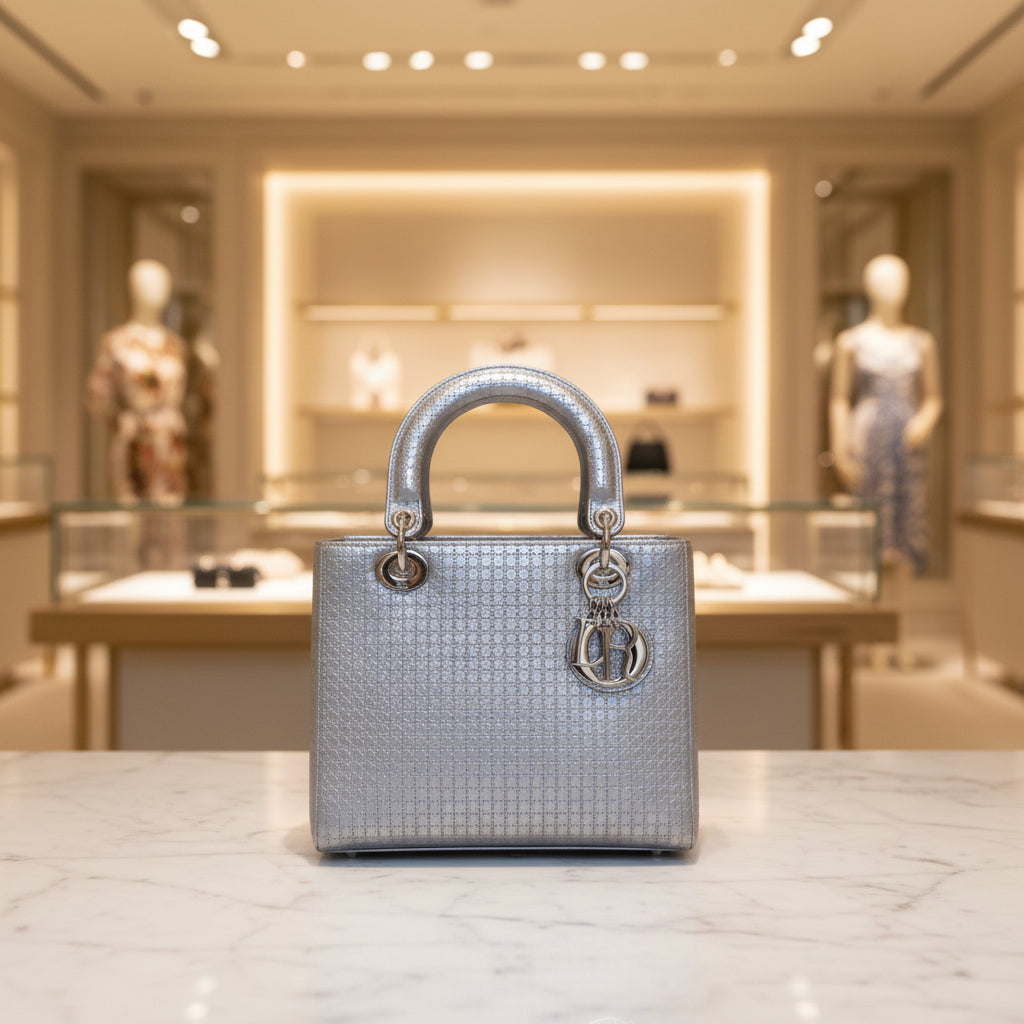 Dior Lady D Silver – Bargain Bags by Jen