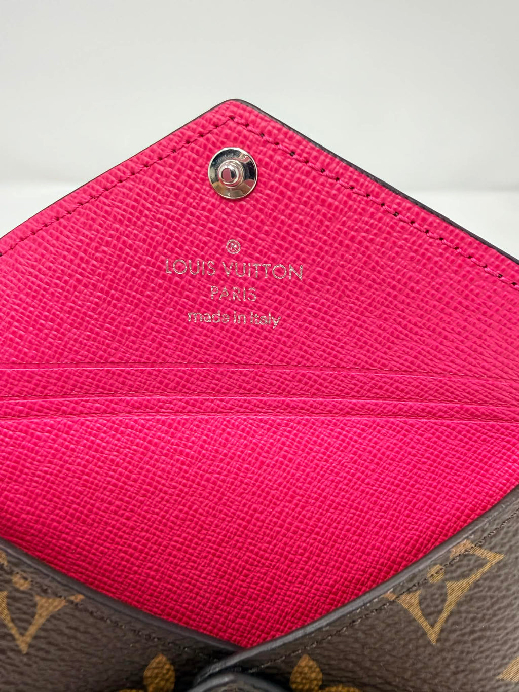 Louis Vuitton Card Holder and Insert Hot Pink