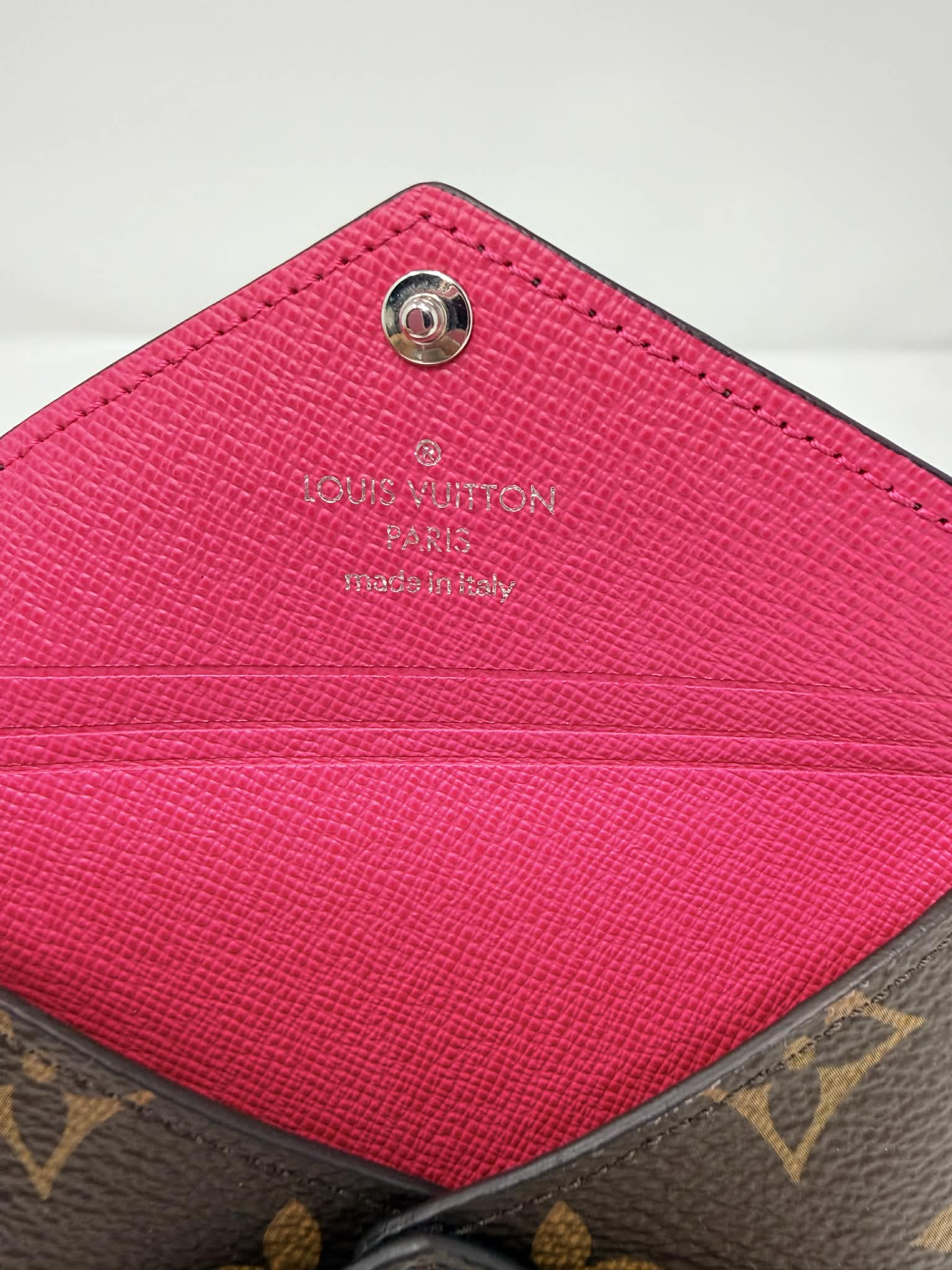 Louis Vuitton Card Holder and Insert Hot Pink