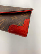 Louis Vuitton Monogram Sarah Retiro Wallet Cherry
