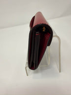 Louis Vuitton Monogram & Burgandy Zoe Wallet
