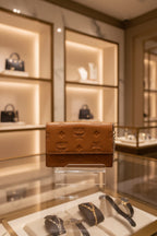 MCM Klara trifold Mini Monogram Charm Wallet