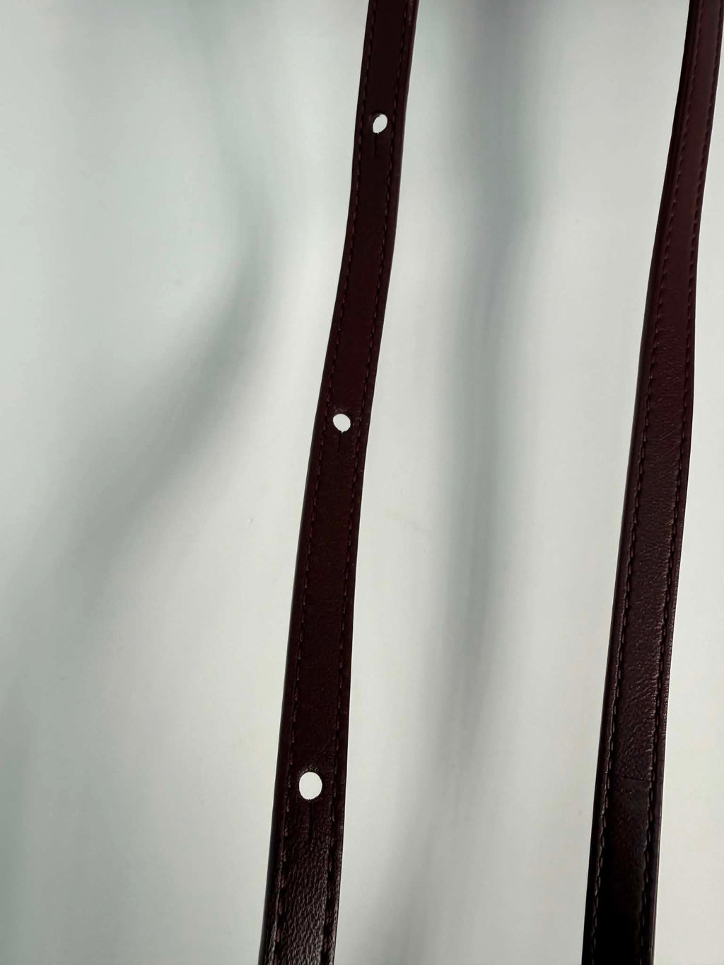 Celine Lambskin Small Trio Crossbody Bag Burgundy